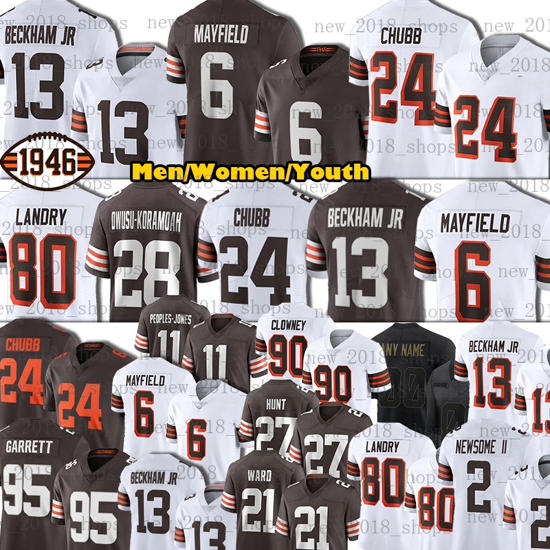 24 Nick Chubb Jersey Baker Mayfield Myles Garrett Jadeveon Clowney Jarvis Landry 1946 Football Jersey Donovan Peoples-Jones Ward ClevelandBrownsBeckham Jr., Custom men jersey
24 Nick Chubb Jersey Baker Mayfield Myles Garrett Jadeveon Clowney Jarvis Landry 1946 Football Jersey Donovan Peoples-Jones Ward ClevelandBrownsBeckham Jr., Custom men jersey