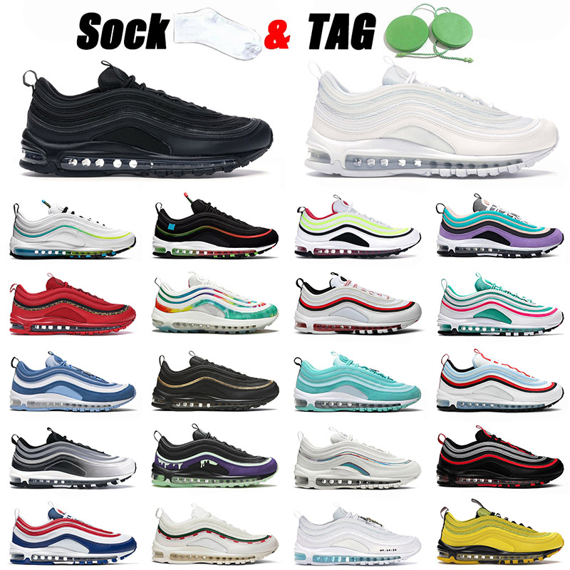 Top Quality Sports 97s Running Shoes Air Triple Black ALL White Red Silver Iridescent Men Women 97 Outdoor Trainers Sneakers MAX US 12, D33 bright citron 36-46
Top Quality Sports 97s Running Shoes Air Triple Black ALL White Red Silver Iridescent Men Women 97 Outdoor Trainers Sneakers MAX US 12, D33 bright citron 36-46