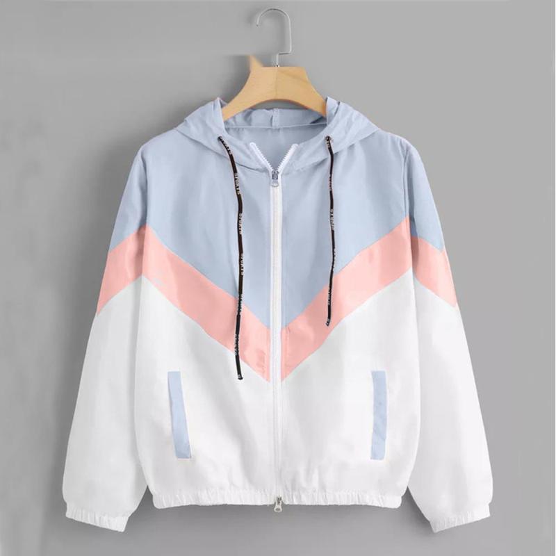 Women's Jackets Fashion Hooded Windbreaker Jacket Women Elegant Color Block Patchwork Zipper Bomber Autumn Casual Coat Outerwear Raincoat, Black;brown
Women's Jackets Fashion Hooded Windbreaker Jacket Women Elegant Color Block Patchwork Zipper Bomber Autumn Casual Coat Outerwear Raincoat, Black;brown
