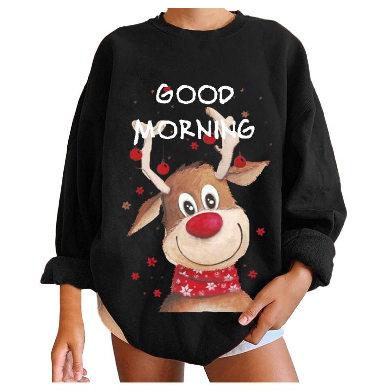 Women's Hoodies & Sweatshirts Women Christmas Print Autumn Winter O Neck Long Sleeve Cotton Pullover Casual Vintage 2021 #T1G, Black
Women's Hoodies & Sweatshirts Women Christmas Print Autumn Winter O Neck Long Sleeve Cotton Pullover Casual Vintage 2021 #T1G, Black