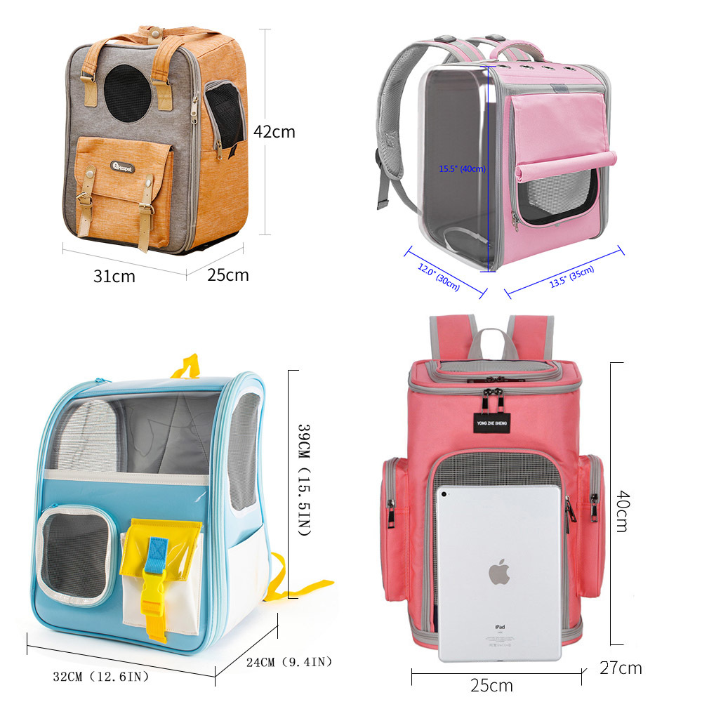 New Pet Cat Carrying Backpack Travel Cat Bag Kitten Puppy Space Handbag Portable Product Small Dog Carrying Bag