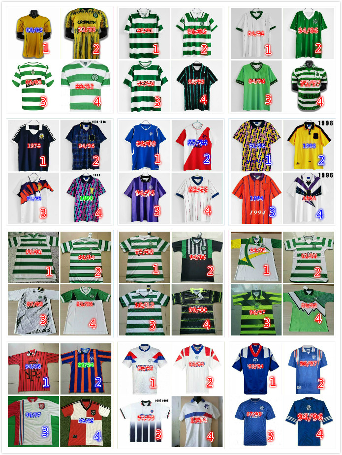 Retro 93 94 Glasgow Rangers soccer jerseys Scotland 82 83 87 88 90 1992 1994 1995 96 97 99 2000 2002 Vintage GASCOIGNE MCCOIST Classic Celti, Black;yellow
Retro 93 94 Glasgow Rangers soccer jerseys Scotland 82 83 87 88 90 1992 1994 1995 96 97 99 2000 2002 Vintage GASCOIGNE MCCOIST Classic Celti, Black;yellow