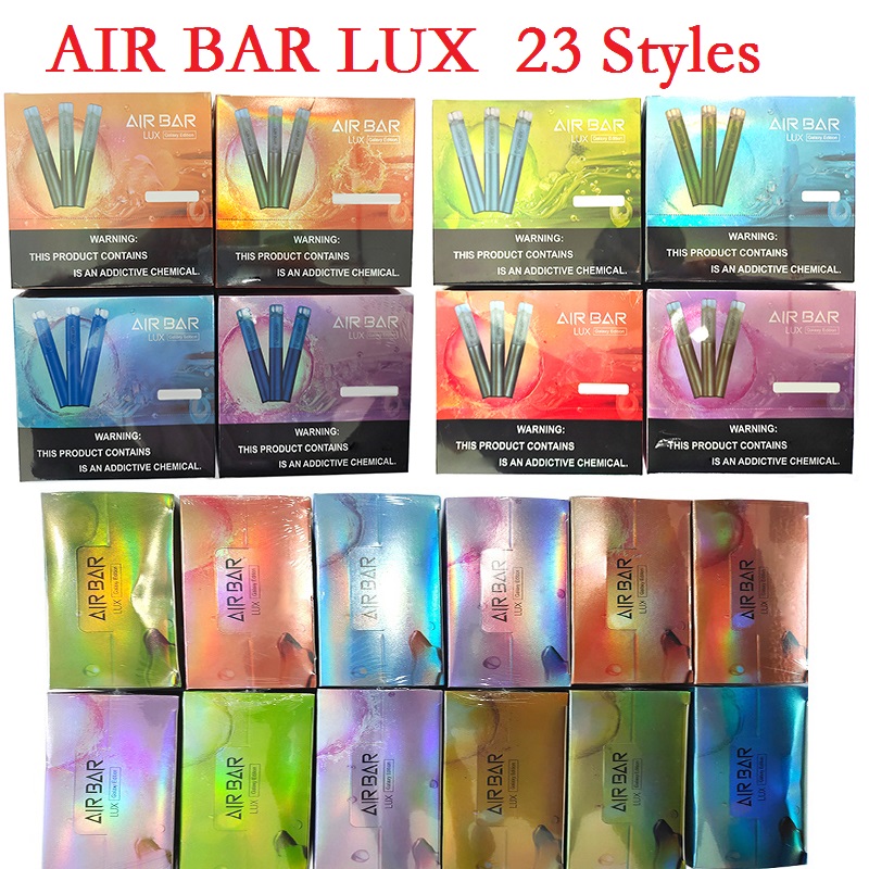 Air Bar Lux Disposable Vape Pen Electronic Cigarettes With 500mAh Battery 2.7ml Pods 1000 Puffs Device Starter Kit vs bang xxl
Air Bar Lux Disposable Vape Pen Electronic Cigarettes With 500mAh Battery 2.7ml Pods 1000 Puffs Device Starter Kit vs bang xxl