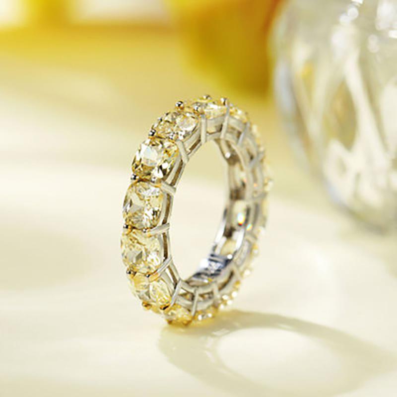 Cluster Rings Arrival 925 Sterling Silver Light Yellow Full Created Moissanite Topaz Lab Diamond Wedding Fine Jewelry Women Gift
Cluster Rings Arrival 925 Sterling Silver Light Yellow Full Created Moissanite Topaz Lab Diamond Wedding Fine Jewelry Women Gift