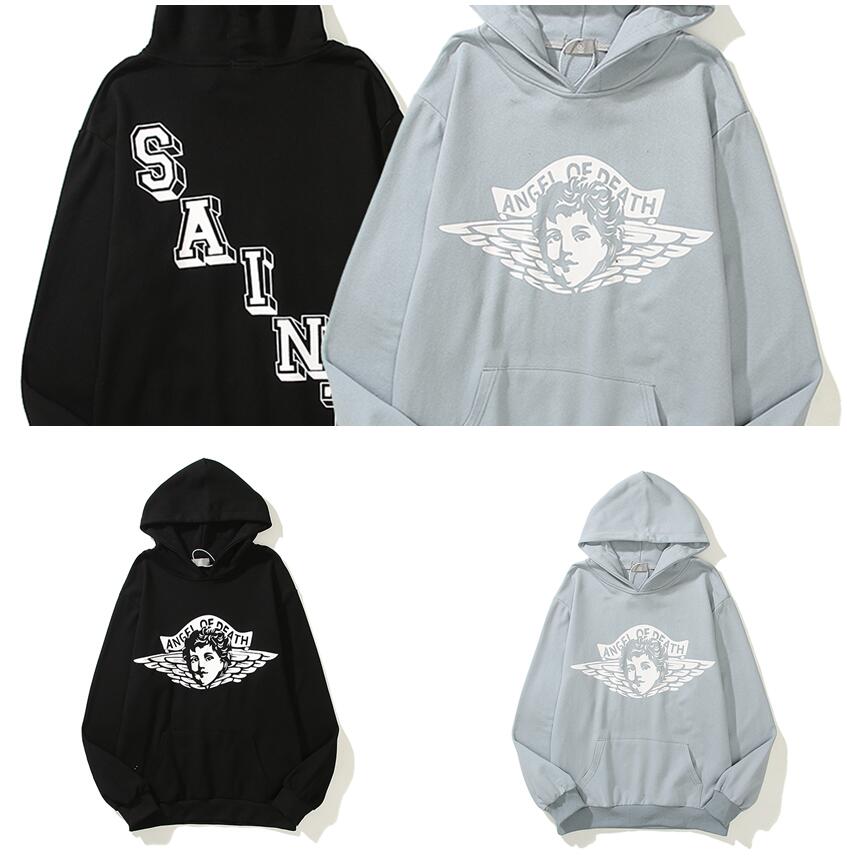Kanye west High Quality Mens Designer Saint Hoodies Fashion mansTRAVIS SCOTT Sport Sweatshirts Men Women Hip hop Angel wings Sweatshirt, Black
Kanye west High Quality Mens Designer Saint Hoodies Fashion mansTRAVIS SCOTT Sport Sweatshirts Men Women Hip hop Angel wings Sweatshirt, Black