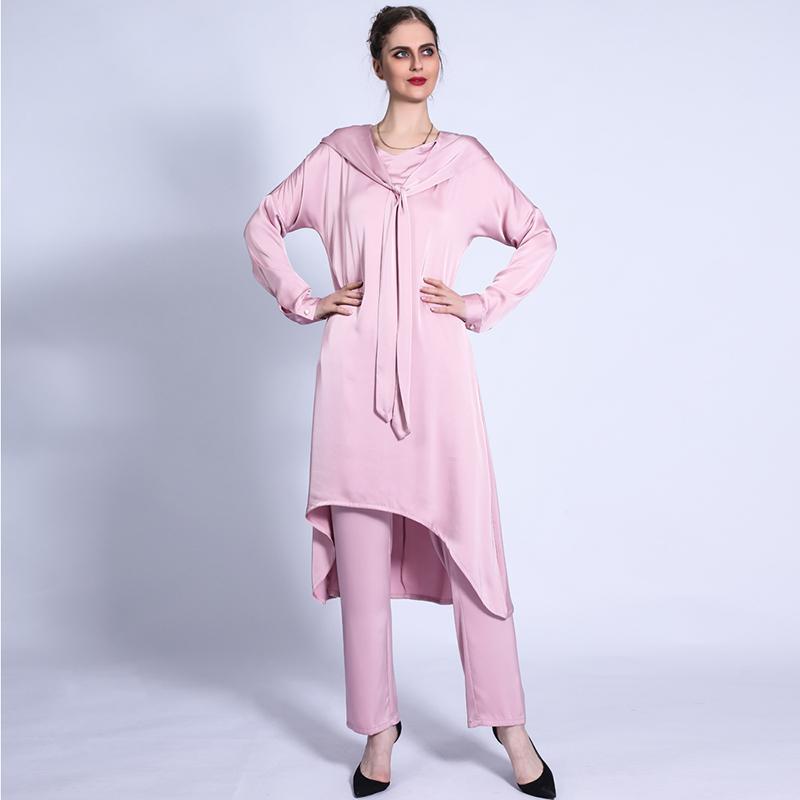 Ethnic Clothing Muslim Turkish Kaftan Prayer Clothes Two-piece Solid Color Hat And Tie Dress Robe Abaya Dubai Pakistan Egypt Top Trouser Sui
Ethnic Clothing Muslim Turkish Kaftan Prayer Clothes Two-piece Solid Color Hat And Tie Dress Robe Abaya Dubai Pakistan Egypt Top Trouser Sui