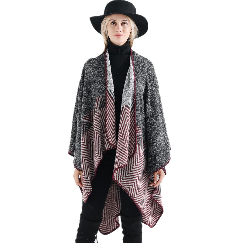 European Style Cashmere Wool Retro Poncho Capes Scarf For Women Autumn Winter Travel Windproof Warm Lady Shawl Wrap Bandanas
European Style Cashmere Wool Retro Poncho Capes Scarf For Women Autumn Winter Travel Windproof Warm Lady Shawl Wrap Bandanas