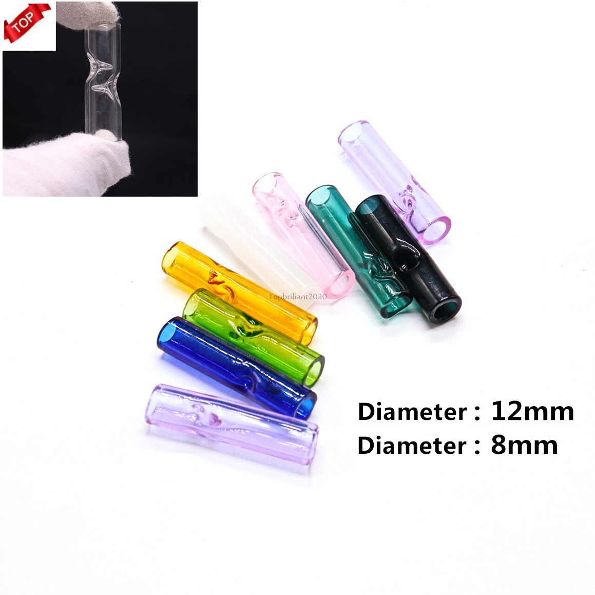 8mm 12mm Mini Glass Pipe Filter Tips Flat Round Mouth for RAW Rolling Papers Tobacco Cigarette Holder Pyrex Glass Tube Filter Smoking Tips FY2258
8mm 12mm Mini Glass Pipe Filter Tips Flat Round Mouth for RAW Rolling Papers Tobacco Cigarette Holder Pyrex Glass Tube Filter Smoking Tips FY2258