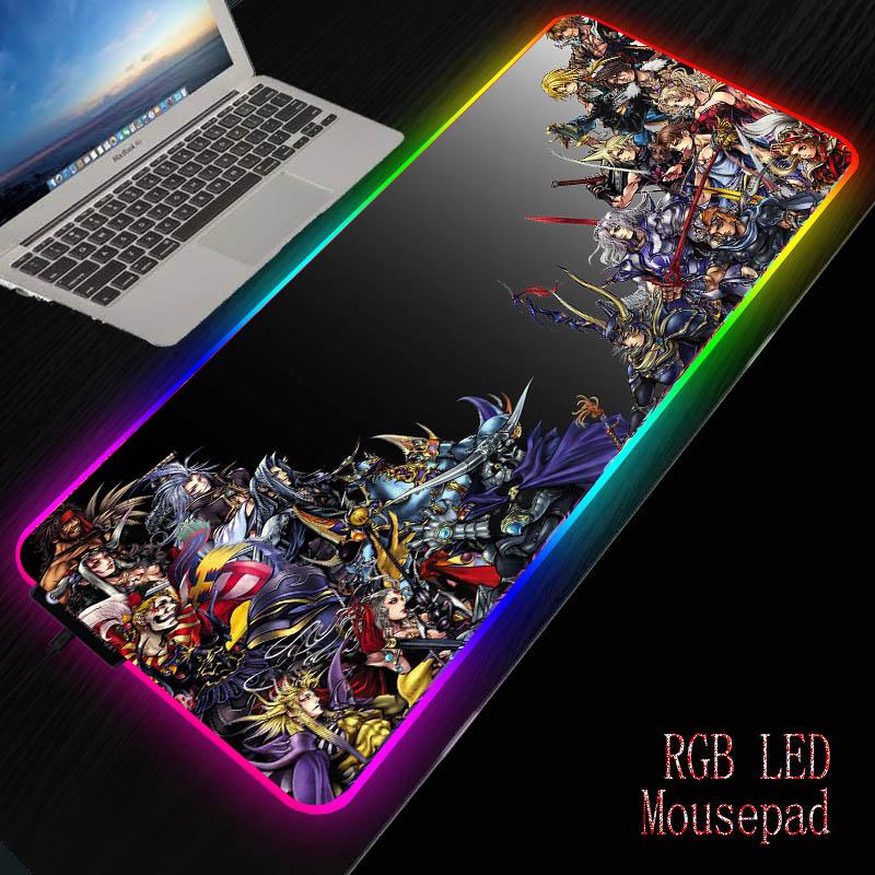 Mouse Pads & Wrist Rests MRG Final Fantasy Anime RGB Large Gaming Pad Lockedge Mat For Laptop Computer PC Non-slip Table
Mouse Pads & Wrist Rests MRG Final Fantasy Anime RGB Large Gaming Pad Lockedge Mat For Laptop Computer PC Non-slip Table