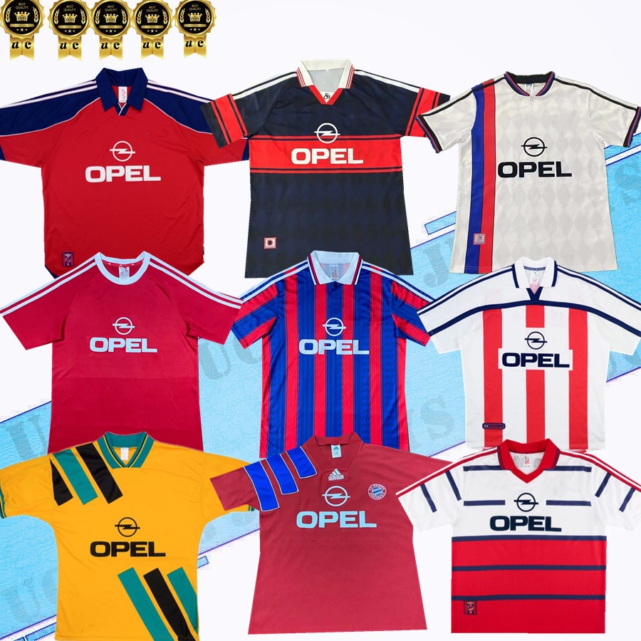 1994 1995 96 97 98 99 Bayern Retro Jerseys 00 01 02 Final Elber Zickle Effenberg Elber Pizarro Scholl Matthaus Klinsmann 97 98 99 Classic Football Shirts, 97/99
1994 1995 96 97 98 99 Bayern Retro Jerseys 00 01 02 Final Elber Zickle Effenberg Elber Pizarro Scholl Matthaus Klinsmann 97 98 99 Classic Football Shirts, 97/99