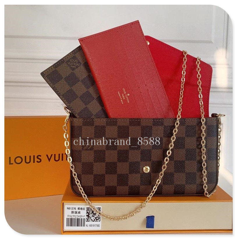 Luxurys bags Messenger Women Totes Fashion LV Louis 1 Vitton printing Shoulder classic crossbody bag 236588, Red;black
Luxurys bags Messenger Women Totes Fashion LV Louis 1 Vitton printing Shoulder classic crossbody bag 236588, Red;black
