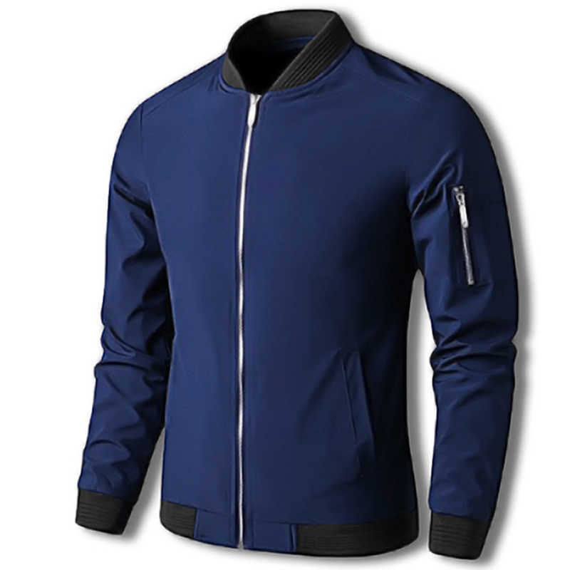 Jacket Men Fashion Casual Slim Mens Jacket Sportswear Bomber Jacket Mens jackets men and Coats Plus Size S- 6XL 9900 210818