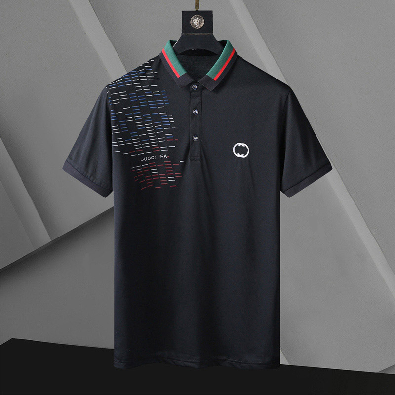 Summer Men polos T-Shirts Cotton Shirts Solid Color Short Sleeve Tops Slim Breathable Men's streetwear Male Tees Large size -4XL
Summer Men polos T-Shirts Cotton Shirts Solid Color Short Sleeve Tops Slim Breathable Men's streetwear Male Tees Large size -4XL