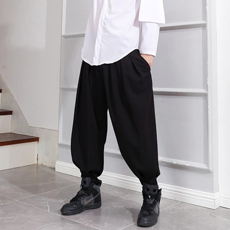 Men's Pants Spring/summer Wide Leg Fashion Casual Harem Large Yamamoto Style