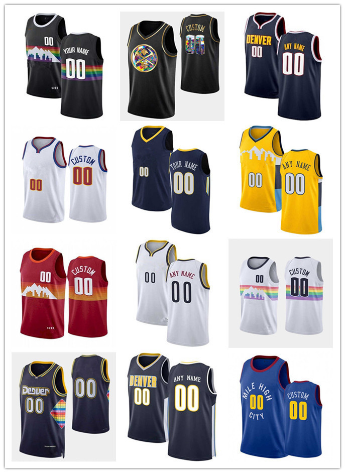 75th Custom Mens Women Youth Denver's Nuggets's 3 Nah'Shon Hyland 11 Monte Morris 22 Zeke Nnaji 25 Austin Rivers Basketball Jerseys, Color
75th Custom Mens Women Youth Denver's Nuggets's 3 Nah'Shon Hyland 11 Monte Morris 22 Zeke Nnaji 25 Austin Rivers Basketball Jerseys, Color