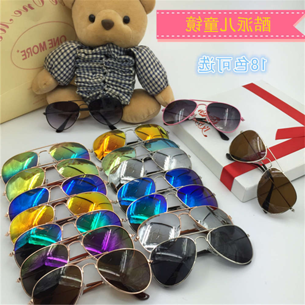 sunglasses Classic 3025 sunglasses colorful baby toad fashion children's 3026 reflective glasses, Blue
sunglasses Classic 3025 sunglasses colorful baby toad fashion children's 3026 reflective glasses, Blue