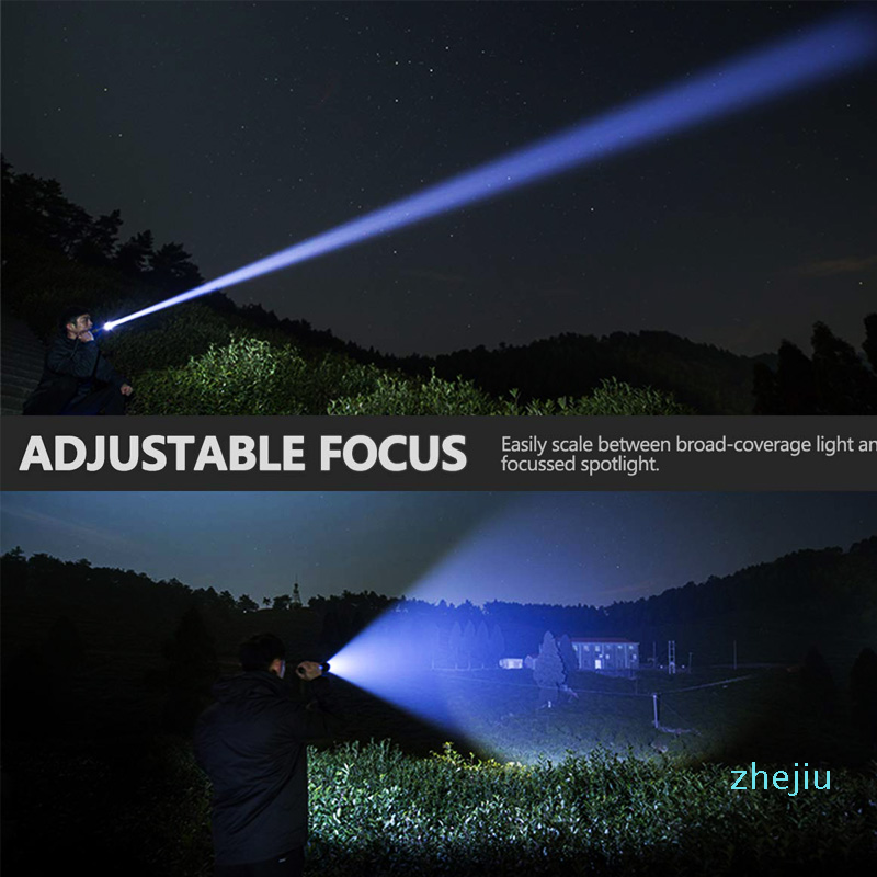 led flashlight 90000 lumens xhp702 most powerful flashlight 26650 usb torch xhp70 lantern hunting lamp hand light