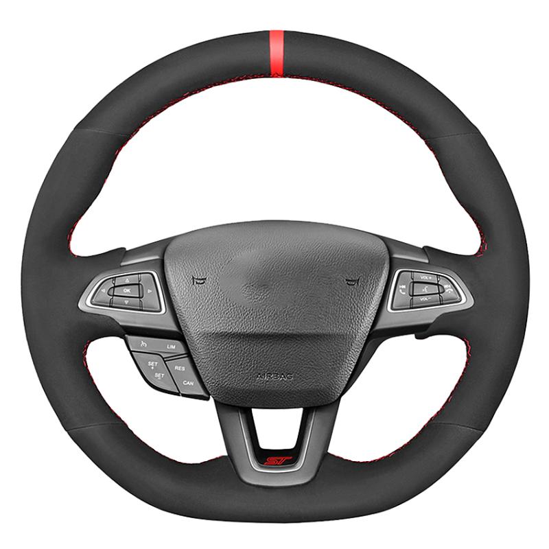 Steering Wheel Covers Black Suede Car Cover For Focus ( | ST ST-Line) 2021-2021 Kuga (ST-Line) Ecosport
Steering Wheel Covers Black Suede Car Cover For Focus ( | ST ST-Line) 2021-2021 Kuga (ST-Line) Ecosport