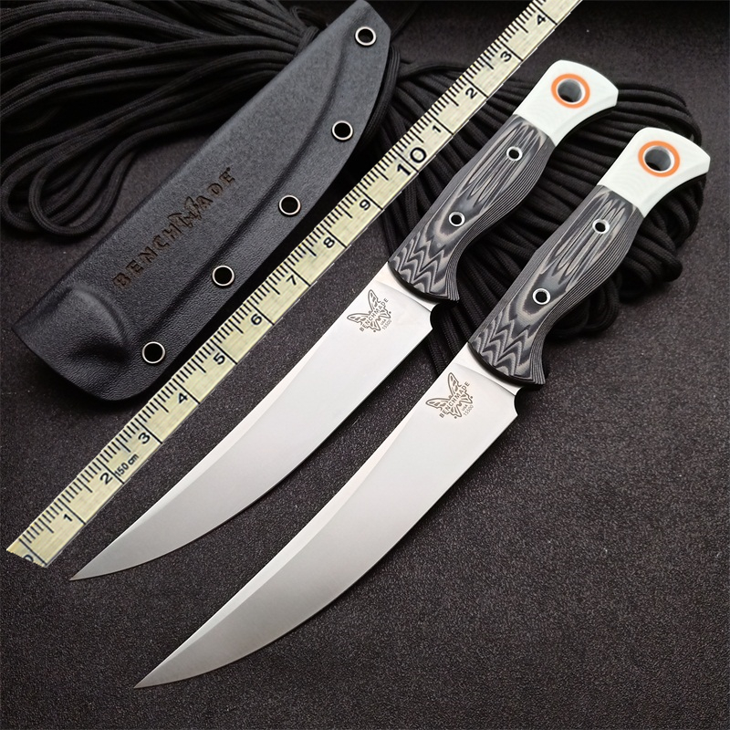 Benchmade 15500-1 Hunt Meatcrafter Fixed Knife 6.08" S45VN blade G10 handle outdoor camping hunting pocket kitchen fruit 133 140 15002
Benchmade 15500-1 Hunt Meatcrafter Fixed Knife 6.08" S45VN blade G10 handle outdoor camping hunting pocket kitchen fruit 133 140 15002