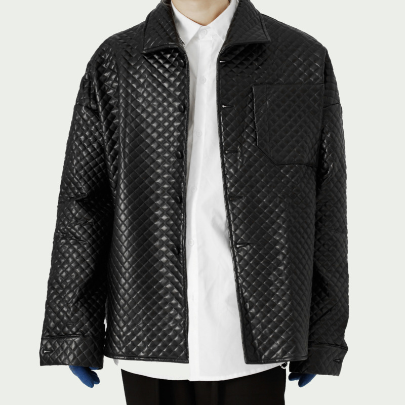 IEFB men's wear spring witner jackets Korean loose Printed diamond lattice coat for men oversized clothes 9Y4602 210524, Black
IEFB men's wear spring witner jackets Korean loose Printed diamond lattice coat for men oversized clothes 9Y4602 210524, Black