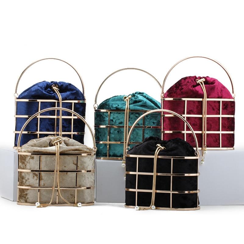 Evening Bags Japanese And Korean Style Metal Hollow Handbag Hand Carry Bag Banquet Dress Bucket Dinner Female Diagonal, Black
Evening Bags Japanese And Korean Style Metal Hollow Handbag Hand Carry Bag Banquet Dress Bucket Dinner Female Diagonal, Black