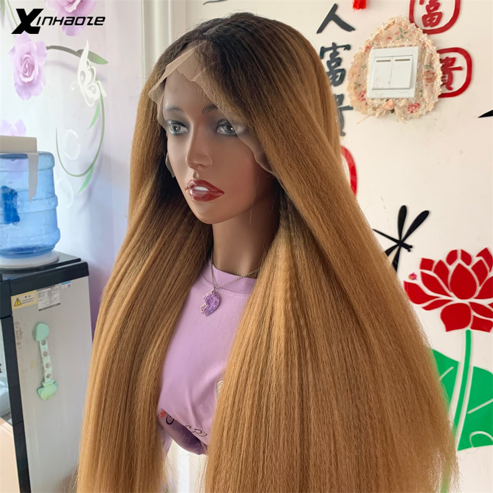 Ombre Color Wig Human Hair Kinky Straight 13x4 Lace Front Wig 180% Remy Brazilian Remy Human Hair Wigs for Black Women, Custom
Ombre Color Wig Human Hair Kinky Straight 13x4 Lace Front Wig 180% Remy Brazilian Remy Human Hair Wigs for Black Women, Custom