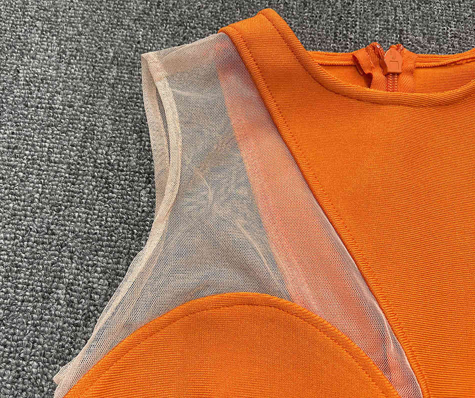 Free Women's Summer Bandage Dress Sexy O-neck Sleeveless Bodycon Long Club Evening Party Vestidos 210524