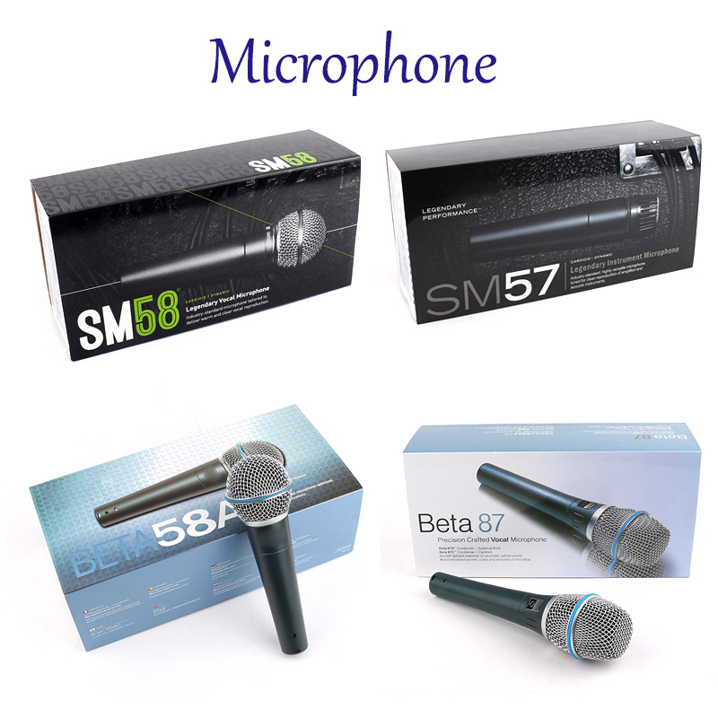 SM57 58S Beta58A 87 Dynamic Vocal Microphone with On and Off Switch Karaoke Handheld Mic HIGH QUALITY for Stage Home Use от DHgate WW