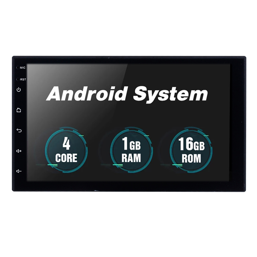 Universal Car Video Radio 16G mp3 stereo player, 7 Inch Android Head Unit with AM FM USB WIFI player
Universal Car Video Radio 16G mp3 stereo player, 7 Inch Android Head Unit with AM FM USB WIFI player