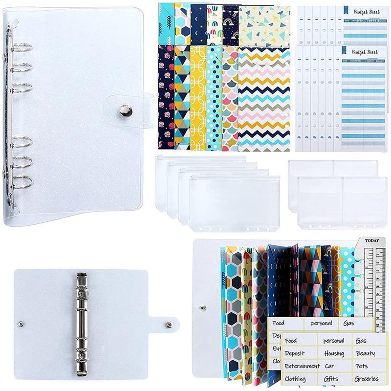 Gift Wrap 34Pcs Budget Organizer Binder Cash Envelope System,They Are Great For Storage Cash,Coins,Checks,Receipts
Gift Wrap 34Pcs Budget Organizer Binder Cash Envelope System,They Are Great For Storage Cash,Coins,Checks,Receipts