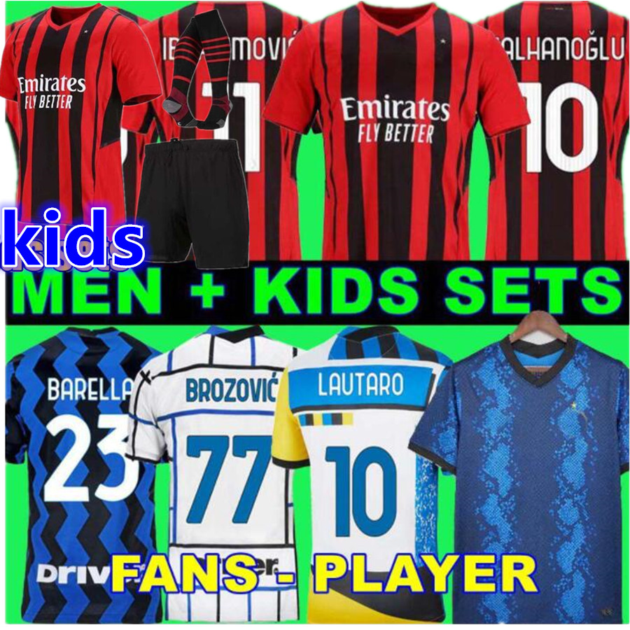 21 22 Fans Player Version AC Soccer milan IBRAHIMOVIC jerseys 2021 TONALI Kessie BENNACER THEO Men kid sets football Kits Inter BARELLA LAUTARO LUKAKU HAKIMI KOLAROV, Brown
21 22 Fans Player Version AC Soccer milan IBRAHIMOVIC jerseys 2021 TONALI Kessie BENNACER THEO Men kid sets football Kits Inter BARELLA LAUTARO LUKAKU HAKIMI KOLAROV, Brown