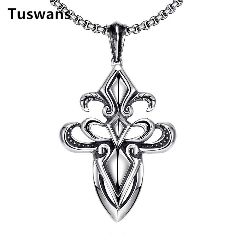 Pendant Necklaces 316L Stainless Steel Cool Short Sword & Necklace For Men Male Long Chain Vintage Classic Rock Jewelry Gift
Pendant Necklaces 316L Stainless Steel Cool Short Sword & Necklace For Men Male Long Chain Vintage Classic Rock Jewelry Gift