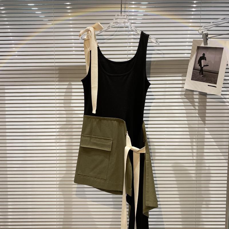 Women Patchwork Asymmetrical Sling Dress Round Neck Sleeveless Arrivals Lady Sexy Fashion Spring Summer 11D500 210525, Black
Women Patchwork Asymmetrical Sling Dress Round Neck Sleeveless Arrivals Lady Sexy Fashion Spring Summer 11D500 210525, Black