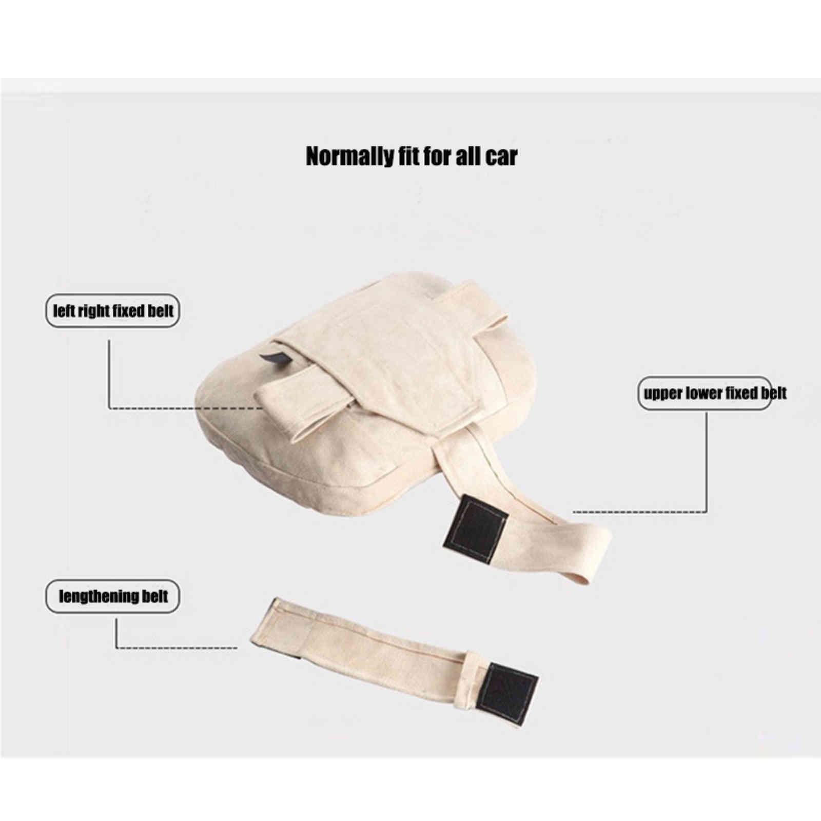 2Pcs Car Headrest Neck Support Pillow Cushion for Mercedes Mayboch S 300 S400 S500 S600 E200 E300 E320 C200l9030012