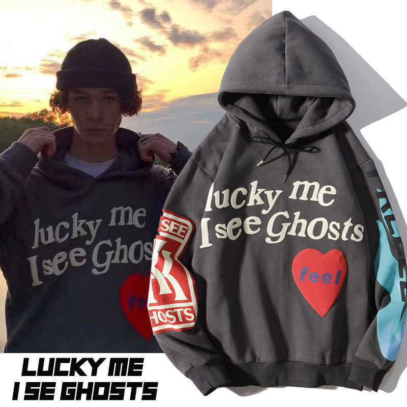 Men's Hoodies Dropshiping Unisex Hoodie Kanye West Lucky Me I see ghosts children A0525, Black
Men's Hoodies Dropshiping Unisex Hoodie Kanye West Lucky Me I see ghosts children A0525, Black