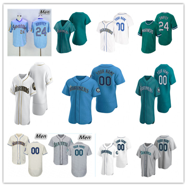 2020 Ken Griffey Jr Jersey Randy Johnson Ichiro Edgar Martinez Kyle Seager Dee Gordon Marco Gonzales Yusei Kikuchi Dan Wilson 4XL Custom, Blue;black
2020 Ken Griffey Jr Jersey Randy Johnson Ichiro Edgar Martinez Kyle Seager Dee Gordon Marco Gonzales Yusei Kikuchi Dan Wilson 4XL Custom, Blue;black