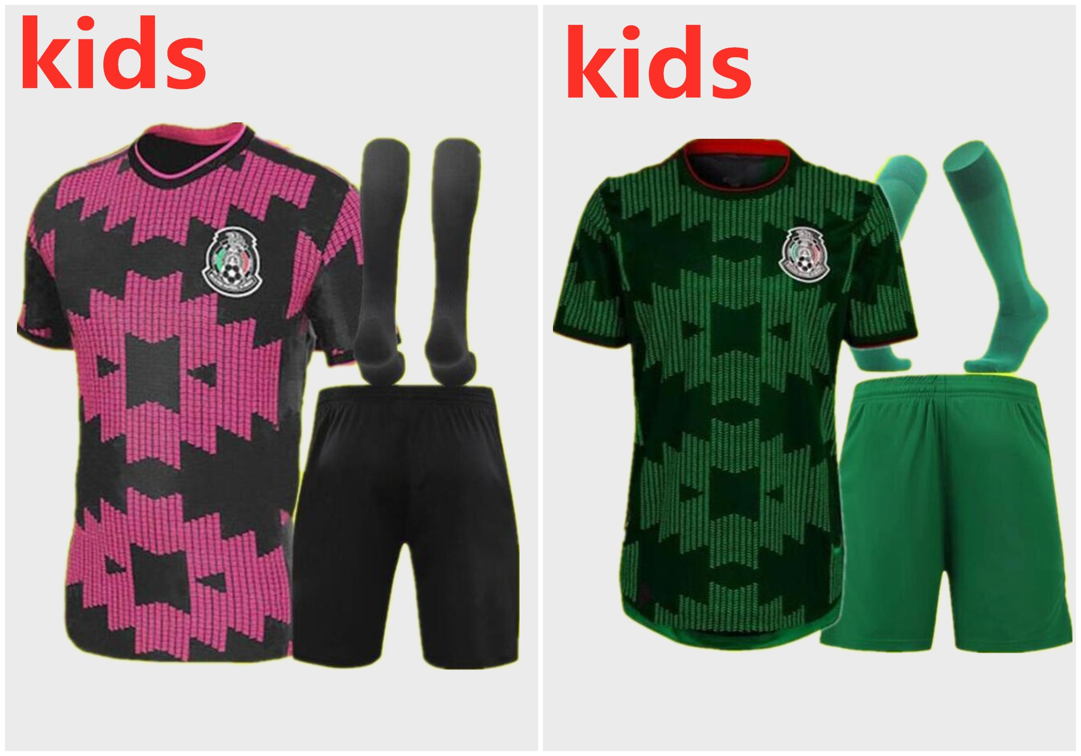 2022 Mexico Kids Kit Soccer Jerseys Home Away CHICHARITO JIMENEZ 22 23 Child Football Shirts México H. LOZANO GUARDADO Camisetas de futbol, Kids no socks 1
2022 Mexico Kids Kit Soccer Jerseys Home Away CHICHARITO JIMENEZ 22 23 Child Football Shirts México H. LOZANO GUARDADO Camisetas de futbol, Kids no socks 1