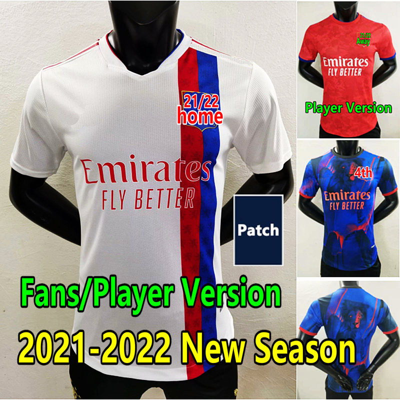 Fans player Version 21 22 Lyon Soccer JERSEY Lyonnais L.PAQUETA Maillot de foot 2021 2022 CORNET BRUNO G. AOUAR CHERKI SLIMANI men kids Football Shirts, Player 20/21 4th
Fans player Version 21 22 Lyon Soccer JERSEY Lyonnais L.PAQUETA Maillot de foot 2021 2022 CORNET BRUNO G. AOUAR CHERKI SLIMANI men kids Football Shirts, Player 20/21 4th