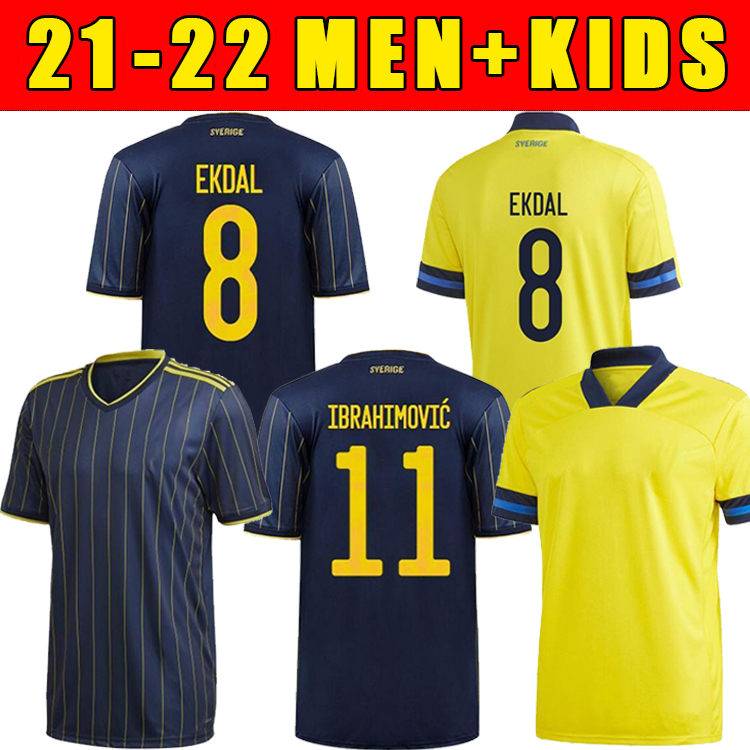 FANS VERSION 2021 2022 Sweden soccer jersey home away 21 22 sverige FORSBERG LINDELOF BERG IBRAHIMOVIC Men + kids kit football shirts, Black;yellow
FANS VERSION 2021 2022 Sweden soccer jersey home away 21 22 sverige FORSBERG LINDELOF BERG IBRAHIMOVIC Men + kids kit football shirts, Black;yellow