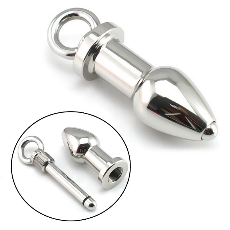 Sex Toys For Couples Stainless Steel Big Anal Plug BuPlug With Removable Core G-Spot Massager Stimulate Dildo Erotic Adult
