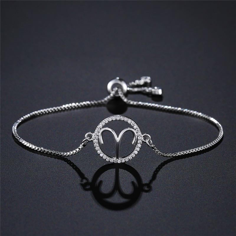 Trendy 12 Constellation Charm Bracelets For Women Girl Luxury Clear Cubic Zirconia Zodiac & Bangles Dropship Link, Chain
Trendy 12 Constellation Charm Bracelets For Women Girl Luxury Clear Cubic Zirconia Zodiac & Bangles Dropship Link, Chain