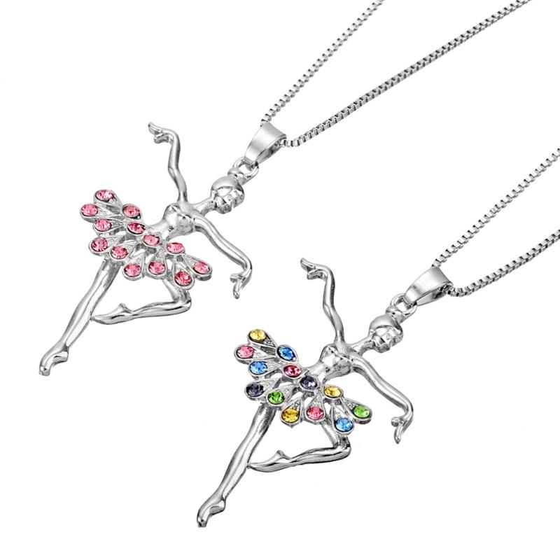 Pendant Necklaces Fashion Cute Crystal Rhinestone Little Girl Dancer Ballet Recital Ballerina Dance Jewelry Teen Gift
Pendant Necklaces Fashion Cute Crystal Rhinestone Little Girl Dancer Ballet Recital Ballerina Dance Jewelry Teen Gift