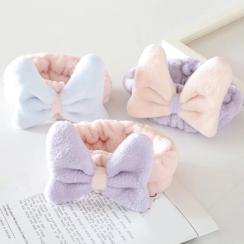 Cute Flower Bow Coral Velvet Soft Headband Women Girls Wash Face Makeup Hair Holder Elastic Hairbands Headwrap Hair Accessories, Multi-color
Cute Flower Bow Coral Velvet Soft Headband Women Girls Wash Face Makeup Hair Holder Elastic Hairbands Headwrap Hair Accessories, Multi-color