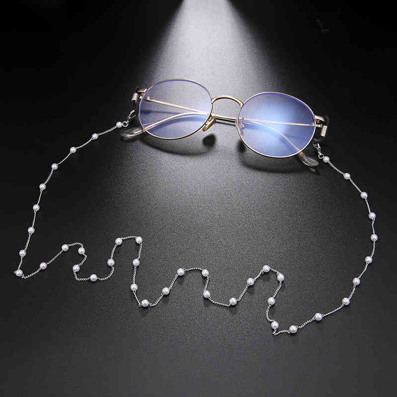 1PC Fashion Mask Lanyard Chains Eyeglasses Chain For Women Metal Sunglasses Lanyards Eyewear Cord Holder Neck Strap