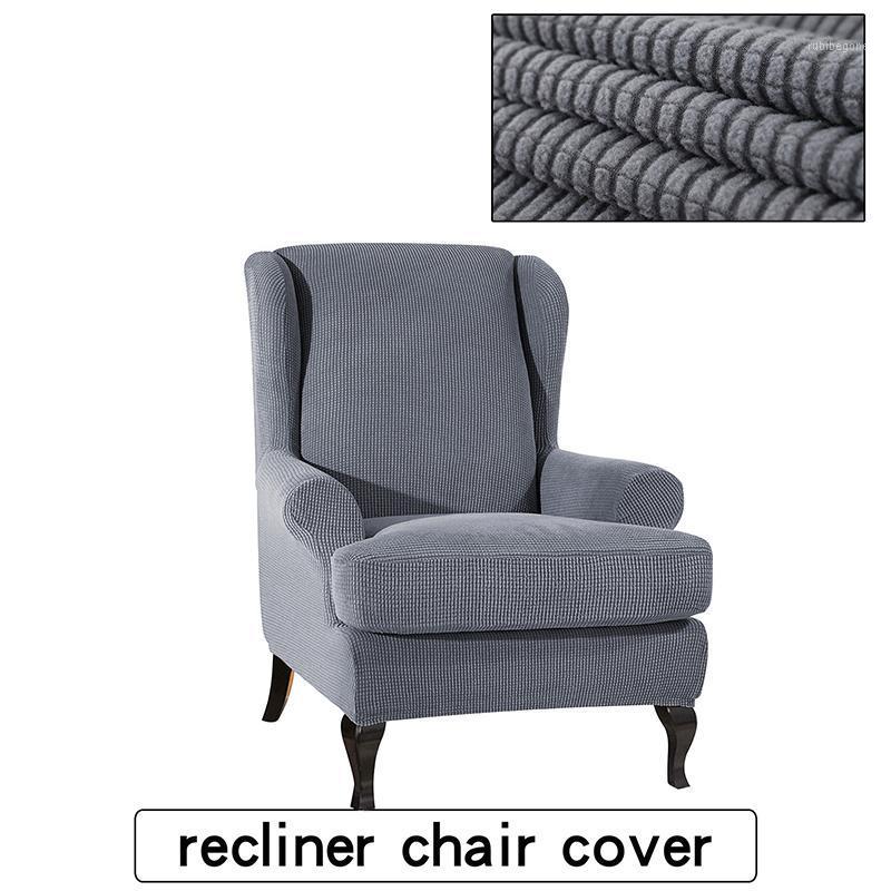 1/2 Piece Wing Back Chair Cover Solid Color Jacquard Spandex Stretch Slipcovers Office Living Room Chairs Covers Home Decor
1/2 Piece Wing Back Chair Cover Solid Color Jacquard Spandex Stretch Slipcovers Office Living Room Chairs Covers Home Decor