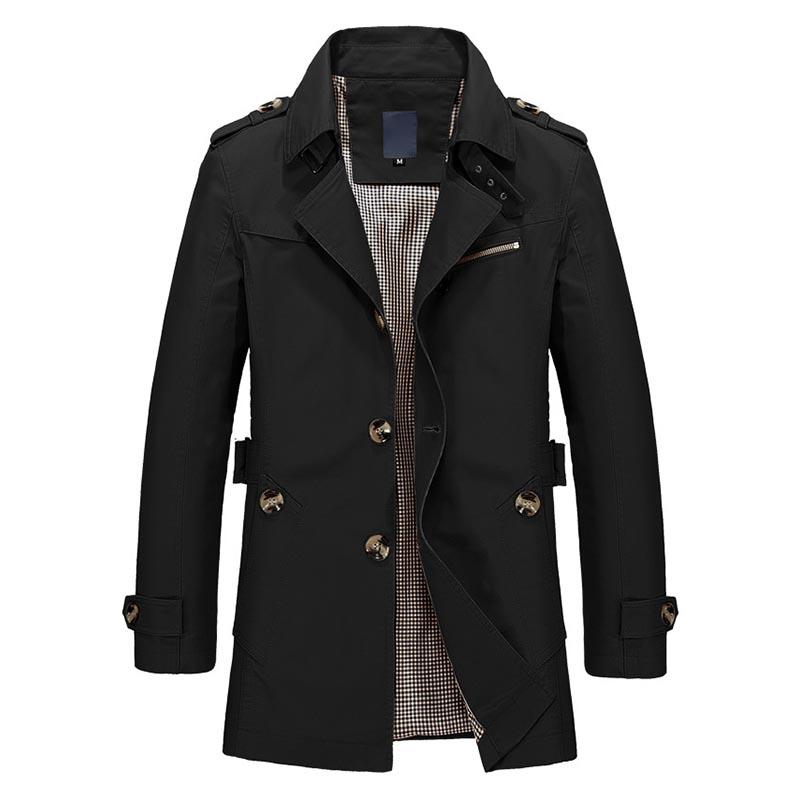 Men's Trench Coats Winter Autumn Jacket Fashion Warm Coat Turn-down Collar Solid Casual Overcoat Windproof Outerwear Plus Size 5XL, Black
Men's Trench Coats Winter Autumn Jacket Fashion Warm Coat Turn-down Collar Solid Casual Overcoat Windproof Outerwear Plus Size 5XL, Black