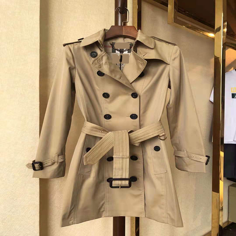 Overcoat Jacket Trench Coats For Women Belt Pocket Lapel Coat Luxury designer clothes Woman Styles Long Oversized Classic Fashion High Quality Autum, Tan;black
Overcoat Jacket Trench Coats For Women Belt Pocket Lapel Coat Luxury designer clothes Woman Styles Long Oversized Classic Fashion High Quality Autum, Tan;black