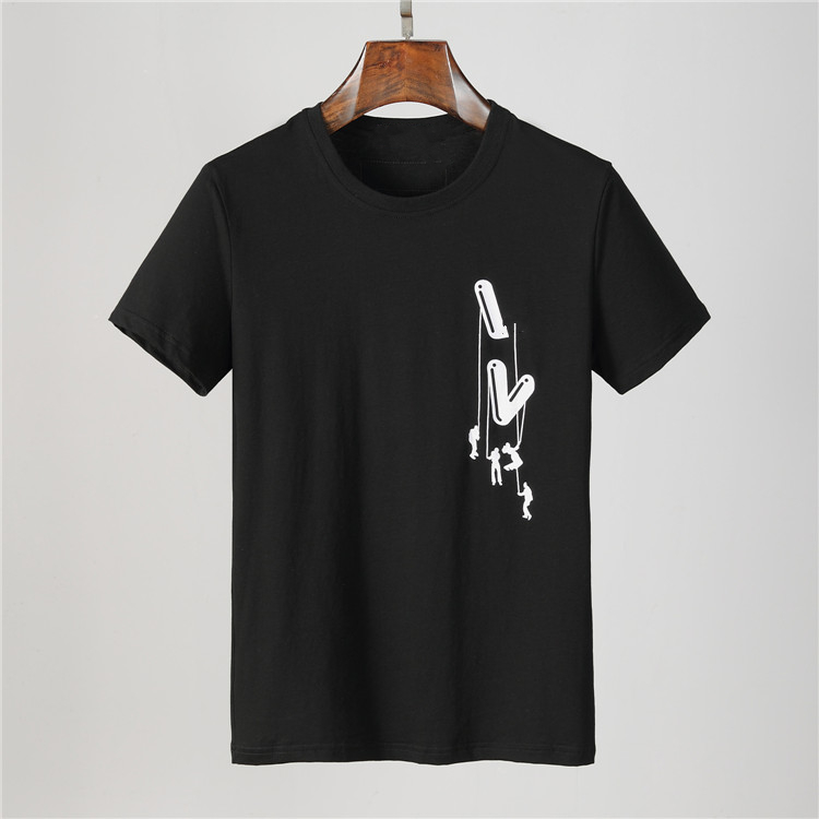 Menss T shirt Designe Letters Printed Crew Neck Casual Summer Breathable Mens Womens T-Shirts Solid Color Top Quality Tees Wholesale, White;black
Menss T shirt Designe Letters Printed Crew Neck Casual Summer Breathable Mens Womens T-Shirts Solid Color Top Quality Tees Wholesale, White;black