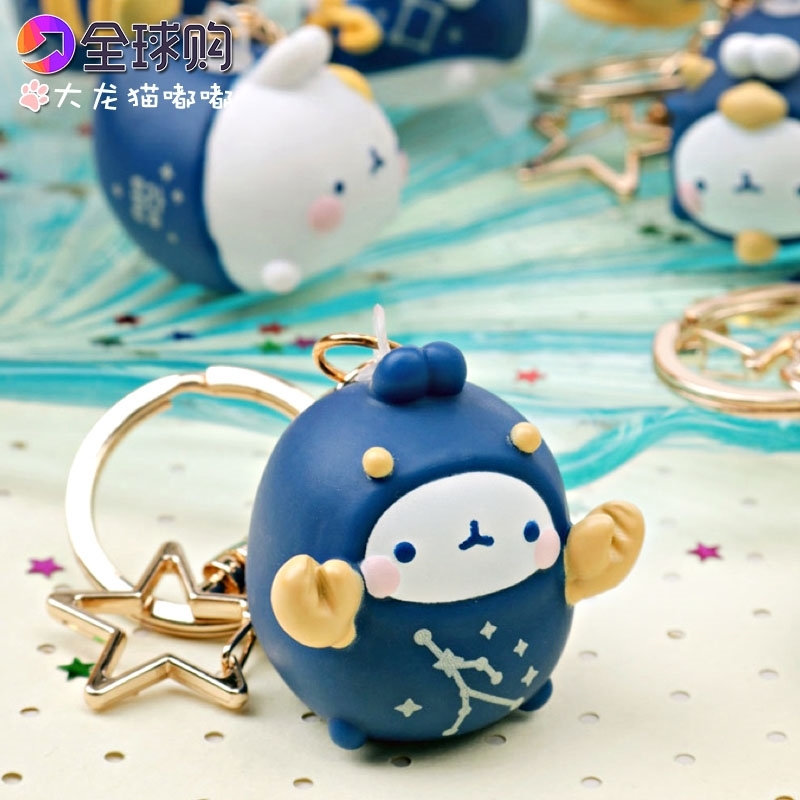 MOLANG Potato Rabbit Twelve Zodiac Key Ring Bag Small Pendant Jewelry Korea Girl Figures Cute Model Kawaii Accessorice Decor
MOLANG Potato Rabbit Twelve Zodiac Key Ring Bag Small Pendant Jewelry Korea Girl Figures Cute Model Kawaii Accessorice Decor