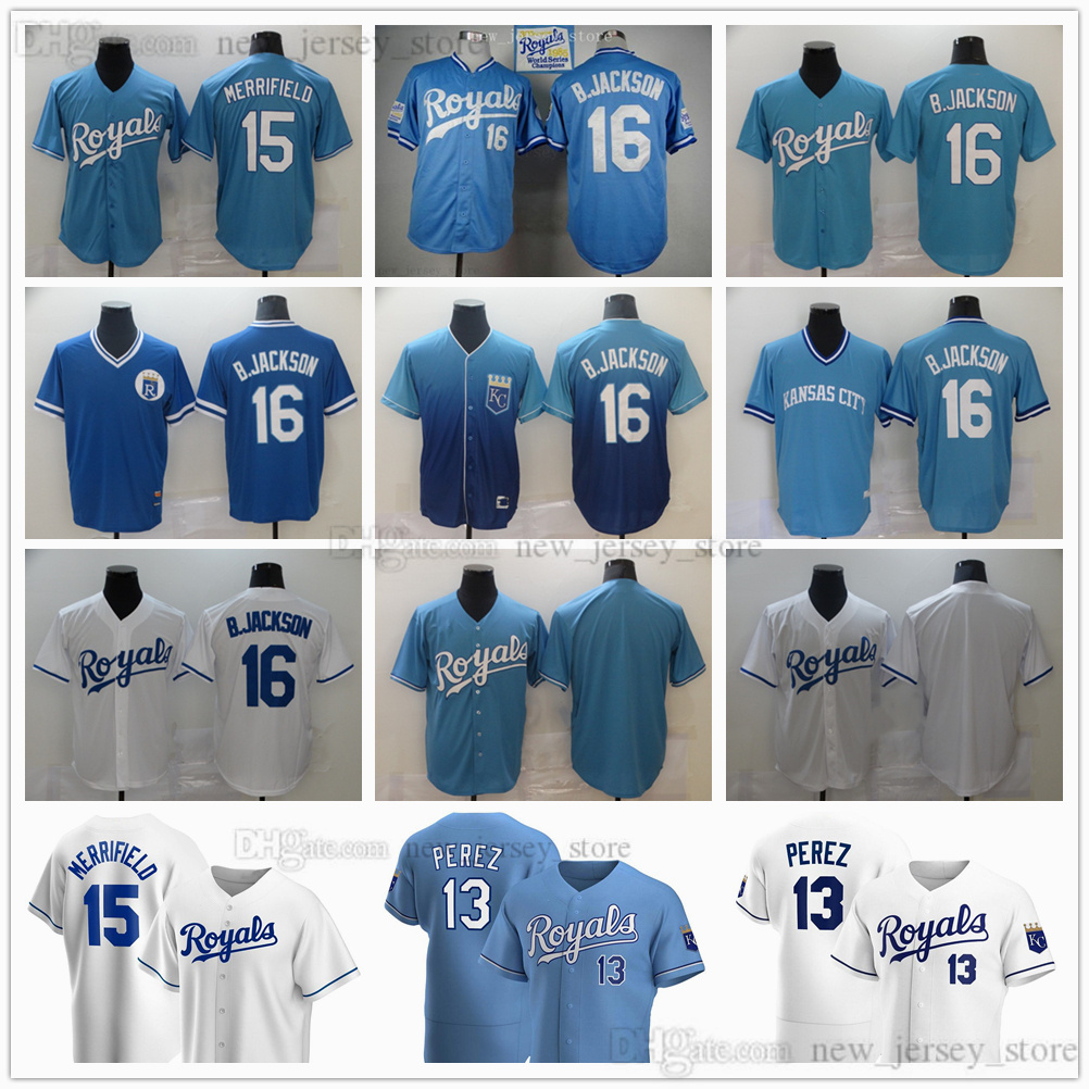 2021 News Baseball 16 Bo Jackson Jerseys Stitched 15 Whit Merrifield 13 Salvador Perez White Home Light Blue Alternate Jersey, Same as picture
2021 News Baseball 16 Bo Jackson Jerseys Stitched 15 Whit Merrifield 13 Salvador Perez White Home Light Blue Alternate Jersey, Same as picture